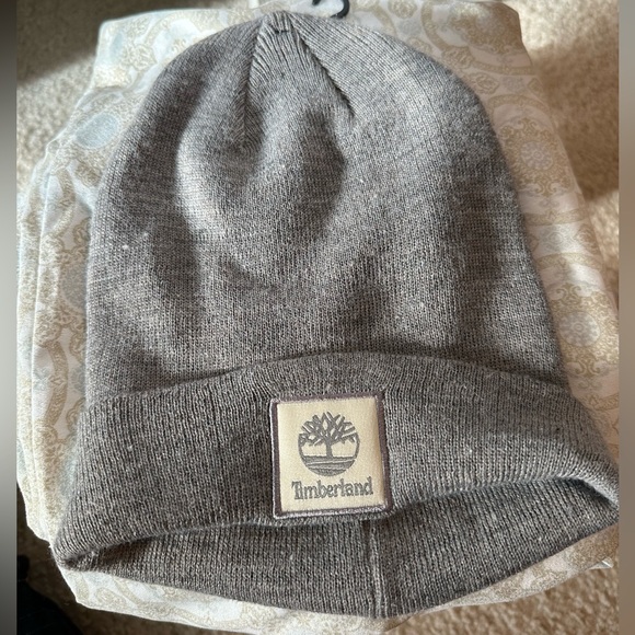 Timberland Accessories - Timberland Gray Knit Beanie